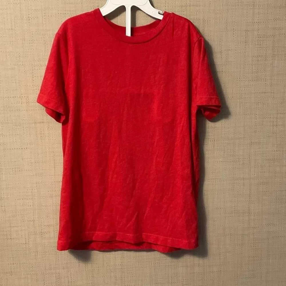 Old Navy Bright Red Kids Short Sleeve Tee